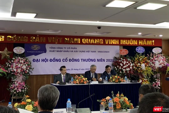 Toàn cảnh ĐHĐCĐ Vinaconex 2020