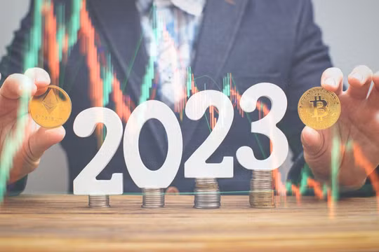 Giá bitcoin trong năm 2023 có thể tiếp tục giảm mạnh (Ảnh: CryptoTicker)