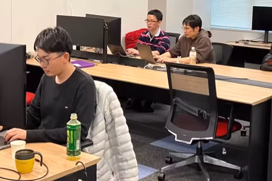 Acompany có trụ sở tại Nagoya, chuyên cung cấp các dịch vụ liên quan đến công nghệ mật mã, trả tiền thưởng để nhân viên đến làm tại văn phòng (Ảnh: Nikkei)