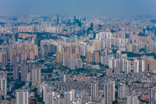 Thị trường bất động sản Trung Quốc vẫn là trở lực đối với nền kinh tế (Ảnh: Getty)