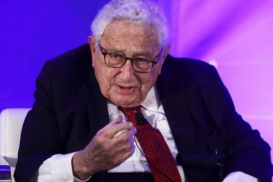 Cựu Ngoại trưởng Mỹ Henry Kissinger (Ảnh: AFP)