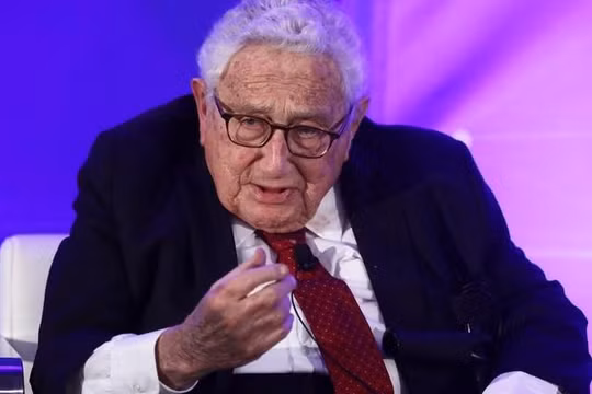 Cựu Ngoại trưởng Mỹ Henry Kissinger (Ảnh: AFP)
