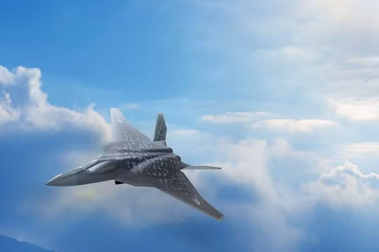 Ảnh đồ họa mẫu máy bay chiến đấu mà Nhật Bản muốn sản xuất trong nước (Ảnh: Getty)