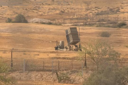 Hệ thống Vòm Sắt được cho là đánh chặn được 90% rocket phóng từ Gaza (Ảnh: Sky News)