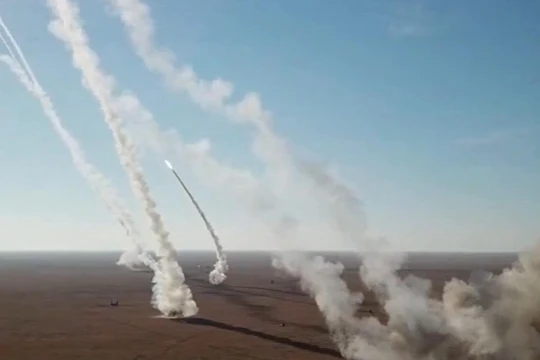 Nga tập trận phòng không quy mô lớn (Ảnh: RT)