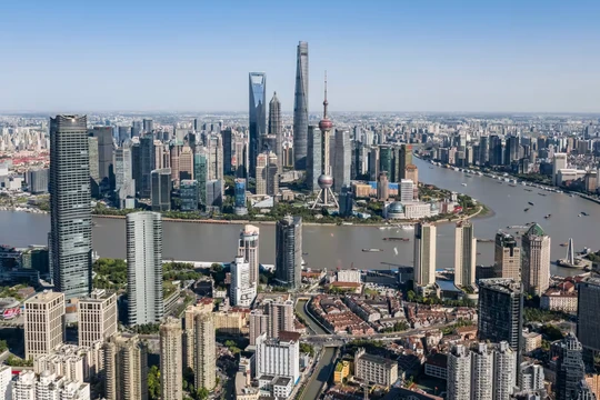 Các toà nhà văn phòng ở Trung Quốc đang chịu sức ép về giá thuê và tỷ lệ lấp đầy suy giảm (Ảnh: Getty)