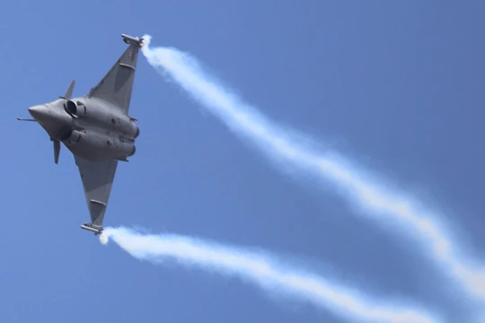 Một chiến đấu cơ Rafael của lực lượng không quân Ấn Độ (Ảnh: RT)