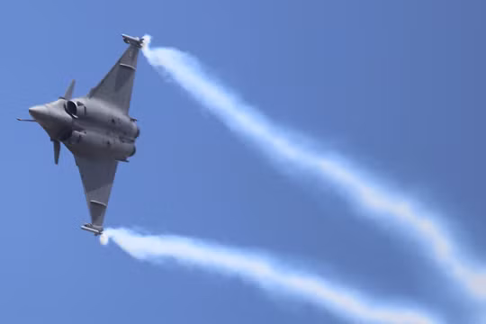 Một chiến đấu cơ Rafael của lực lượng không quân Ấn Độ (Ảnh: RT)