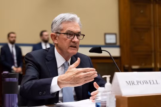 Chủ tịch Fed Jerome Powell có phiên điều trần tại Hạ viện ngày 21/6 (Ảnh: PBS)