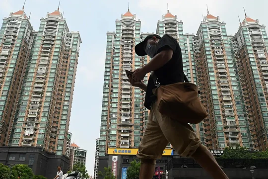 Khủng hoảng bất động sản ở Trung Quốc ảnh hưởng sâu rộng tới người mua nhà và các hộ gia đình (Ảnh: DW)