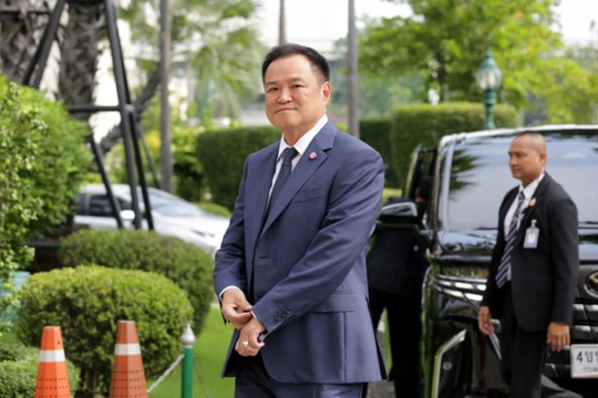 Ông Anutin Charnvirakul chính thức trở thành Thủ tướng Thái Lan sau khi Quốc hội bỏ phiếu áp đảo hôm 5/9. Ảnh: Reuters.