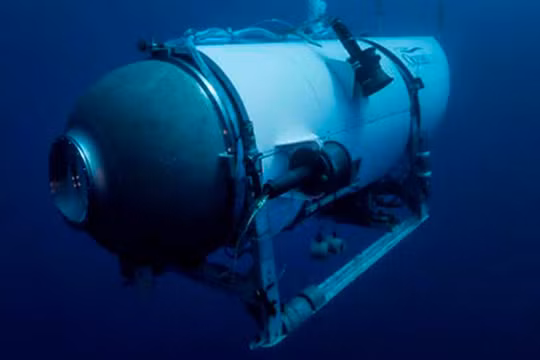 Tàu Titan có thể đã gặp phải một vụ nổ thảm khốc khiến toàn bộ người trong khoang thiệt mạng (Ảnh: 1News)