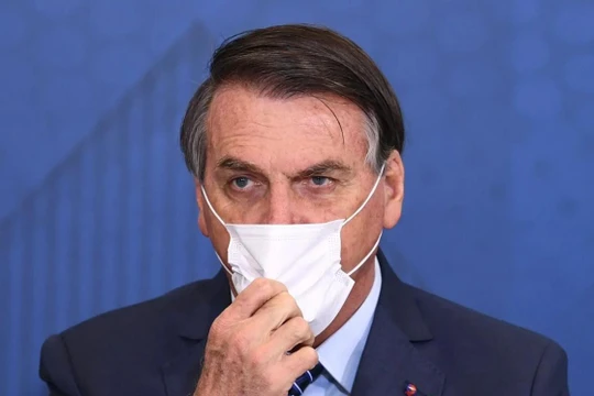 Tổng thống Brazil Jair Bolsonaro (Ảnh: AFP)