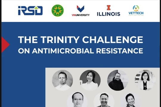 Dự án được dẫn dắt bởi các giảng viên VinUni về kháng kháng sinh trong Thú y vừa xuất sắc giành giải thưởng lớn Nhất cuộc thi sáng tạo y tế toàn cầu – Thử thách Trinity