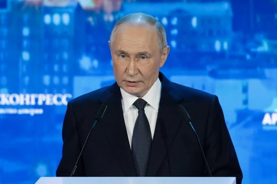 Tổng thống Nga Vladimir Putin. Ảnh: Sputnik.