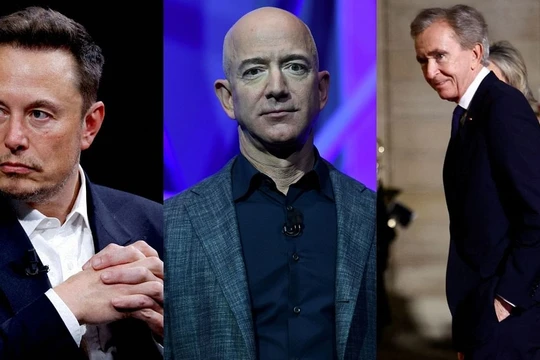 Chân dung những cá nhân giàu nhất thế giới trong năm 2024 (Ảnh: Bloomberg)