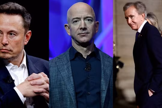 Chân dung những cá nhân giàu nhất thế giới trong năm 2024 (Ảnh: Bloomberg)