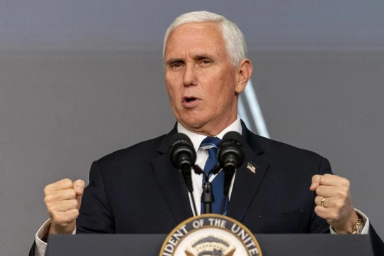 Phó Tổng thống Mỹ Mike Pence (Ảnh: AP)