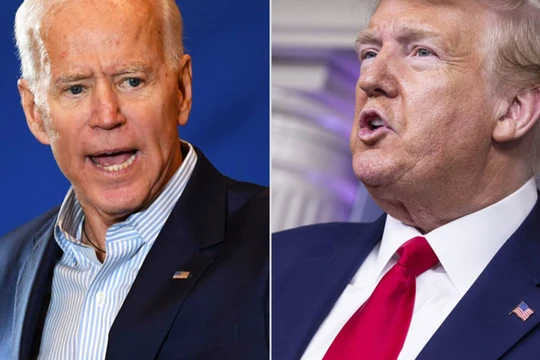 Tỷ lệ ủng hộ ông Biden ở châu Âu cao hơn hẳn Tổng thống Donald Trump (Ảnh: CNBC)