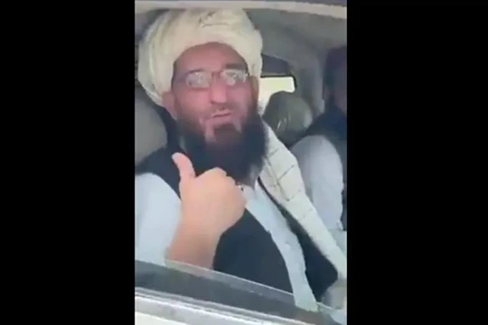 Amin ul-Haq, trợ lý thân cận của trùm khủng bố Osama bin Laden trở về quê ở Nangarhar, Afghanistan (Ảnh: Sputnik)