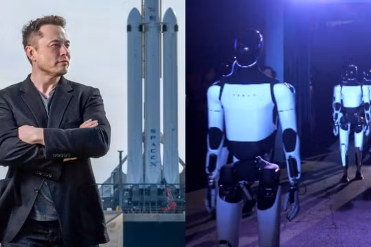 Elon Musk nhiều lần nói về kế hoạch đưa robot hình người lên sao Hỏa. Ảnh: Getty.