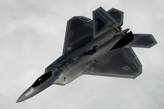 Chiến đấu cơ F-22 của Không quân Mỹ. Ảnh: MW.