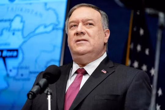Ngoại trưởng Mỹ Mike Pompeo hứng nhiều đòn công kích từ các nhà ngoại giao "chiến lang" của Trung Quốc (Ảnh: Reuters)