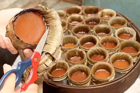 Nian gao, món bánh không thể thiếu trong dịp lễ hội mừng năm mới ở Malaysia. Ảnh: The Star.