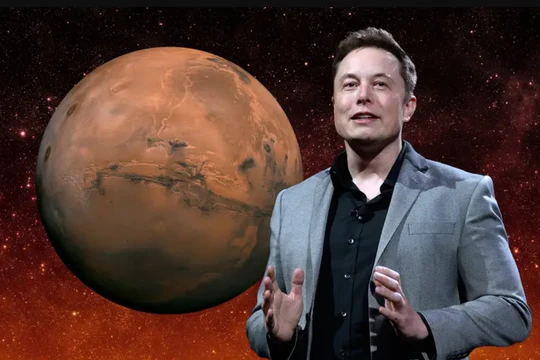 Elon Musk từng nhiều lần công khai ý định muốn đưa con người lên sinh sống trên Sao Hỏa, nhờ vào công ty SpaceX của mình. Ảnh: Getty.