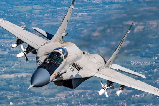 Máy bay chiến đấu MiG-29UPG của Nga. Ảnh: MW.