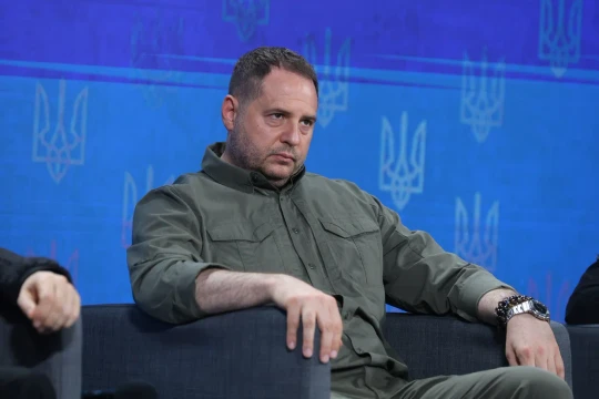 Ông Andriy Yermak, Chánh văn phòng Tổng thống Ukraine Volodymyr Zelensky. Ảnh: AFP.