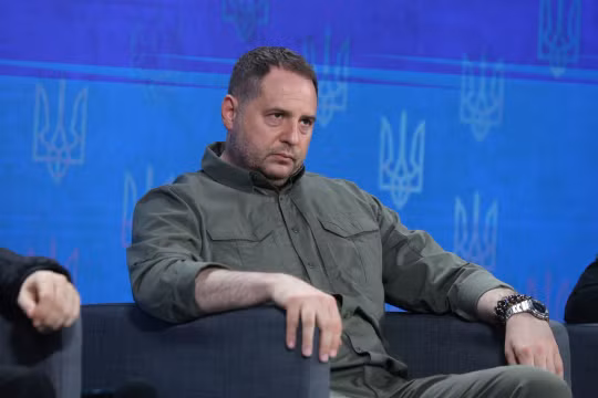 Ông Andriy Yermak, Chánh văn phòng Tổng thống Ukraine Volodymyr Zelensky. Ảnh: AFP.