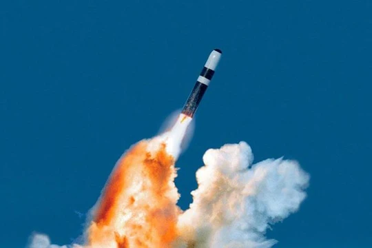 Một vụ phóng tên lửa Trident II của Mỹ (Ảnh minh họa: Lockheed Martin).