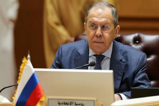 Ngoại trưởng Nga Sergei Lavrov (Ảnh: CNN)