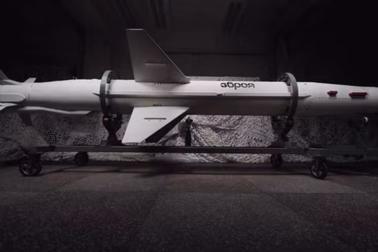 Tên lửa chống hạm Neptune của Ukraine. Ảnh: Kyiv Post.