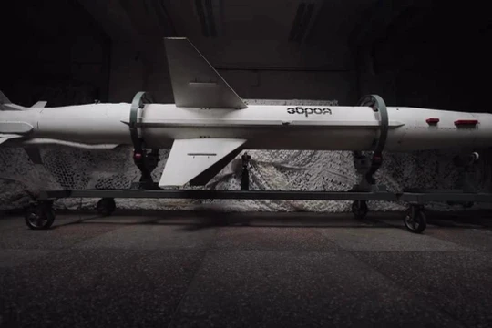 Tên lửa chống hạm Neptune của Ukraine. Ảnh: Kyiv Post.