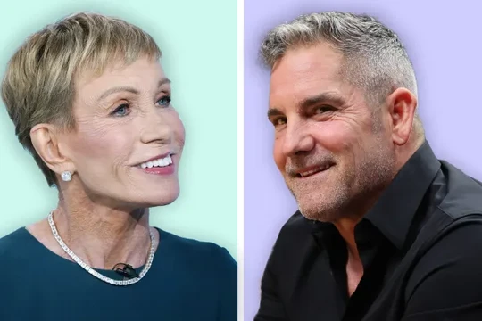 Hai triệu phú tự thân Barbara Corcoran và Grant Cardone (Ảnh: CNBC)