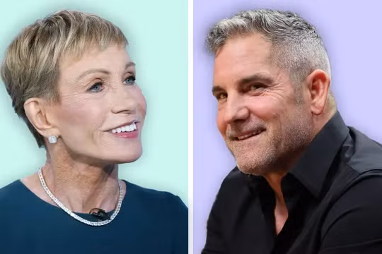 Hai triệu phú tự thân Barbara Corcoran và Grant Cardone (Ảnh: CNBC)