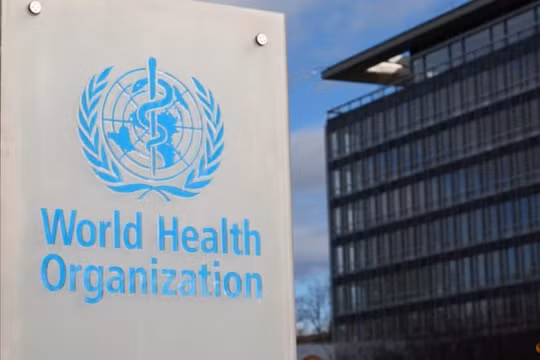 Một góc trụ sở của Tổ chức Y tế Thế giới (WHO) tại Geneva, Thụy Sĩ, ngày 28/1. Ảnh: Reuters.