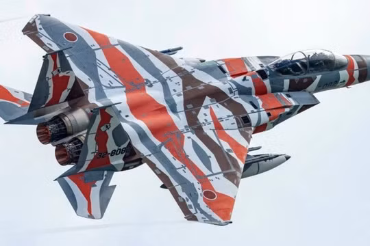Chiến đấu cơ F-15J của Lực lượng Phòng không Nhật Bản. Ảnh: MW.