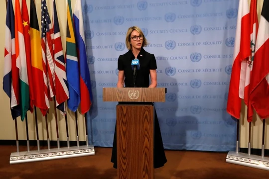 Đại sứ Mỹ tại LHQ Kelly Craft (Ảnh: Reuters)
