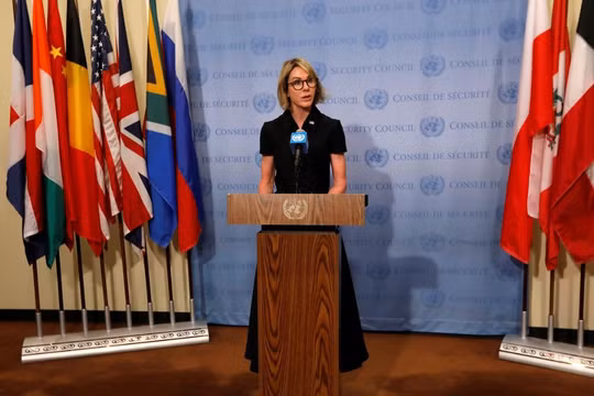 Đại sứ Mỹ tại LHQ Kelly Craft (Ảnh: Reuters)