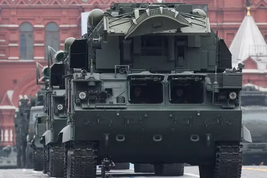 Tor-M2, tổ hợp phòng không hàng đầu của quân đọi Nga (Ảnh: TASS)