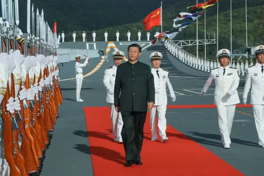 Chủ tịch Trung Quốc Tập Cận Bình là người đứng đầu Quân ủy Trung ương (Ảnh: SCMP)