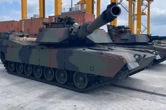 Xe tăng M1A1 Abrams của Quân đội Ba Lan. Ảnh: MW.