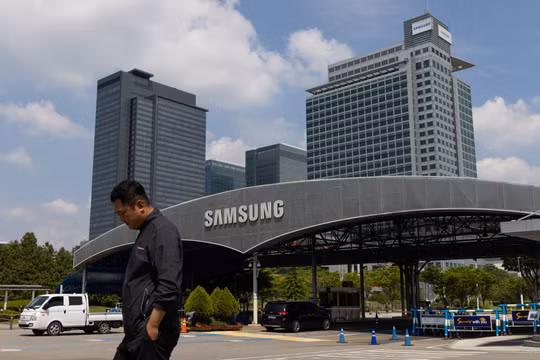 Khoản tiền vay của những người thừa kế Samsung đã tăng gấp 4 lần tính từ cuối năm 2021 (Ảnh: Bloomberg)