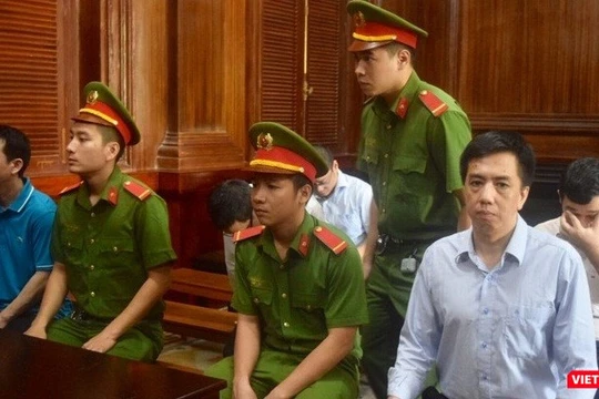 Các bị cáo trong phiên tòa sơ thẩm lần 2 vụ án VN Pharma