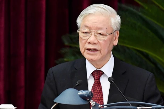 Tổng Bí thư, Chủ tịch nước Nguyễn Phú Trọng: Trung ương đã bỏ phiếu giới thiệu nhân sự ứng cử các chức danh Chủ tịch nước, Thủ tướng Chính phủ, Chủ tịch Quốc hội là những chức danh lãnh đạo chủ chốt của Nhà nước ta với số phiếu tập trung cao. 