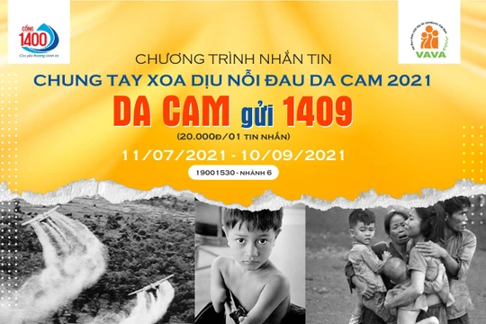 Cú pháp nhắn tin: DA CAM gửi 1409 (20.000 đồng/SMS).