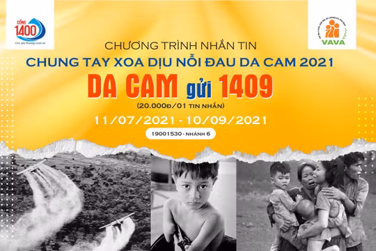 Cú pháp nhắn tin: DA CAM gửi 1409 (20.000 đồng/SMS).